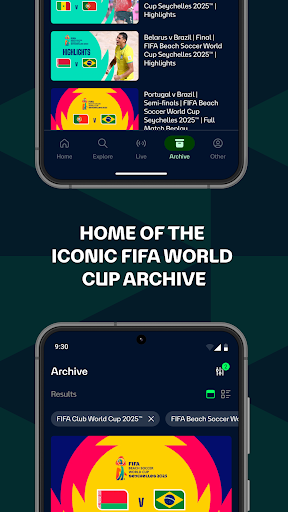 FIFA+ Stream Live Football TV ekran görüntüsü
