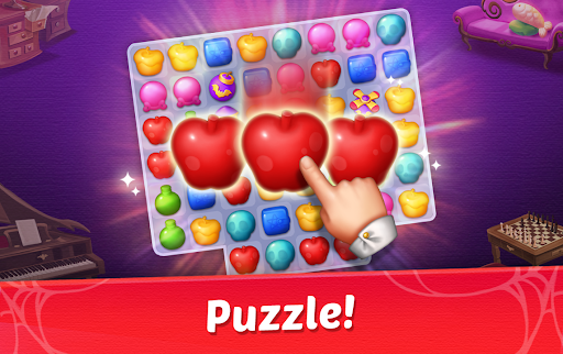 Witch & Cats - Match 3 Puzzle ekran görüntüsü