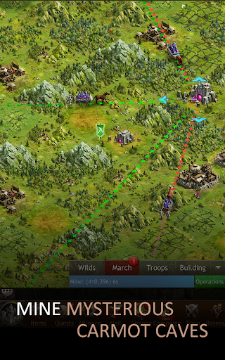 Kingdoms of Camelot: Battle ekran görüntüsü