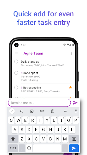 Reminders: Todo List & Notes ekran görüntüsü