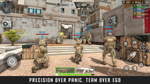 FPS Gun Shooting War Games 3D ekran görüntüsü