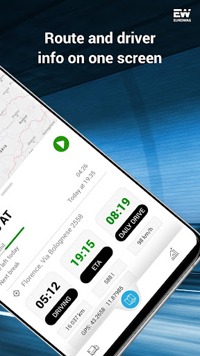EW Telematics ekran görüntüsü
