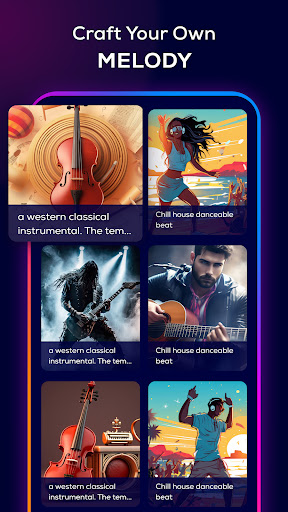 MusyCraft: AI Music Generator ekran görüntüsü