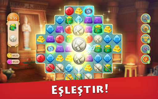 Cradle of Empires Match-3 Game ekran görüntüsü
