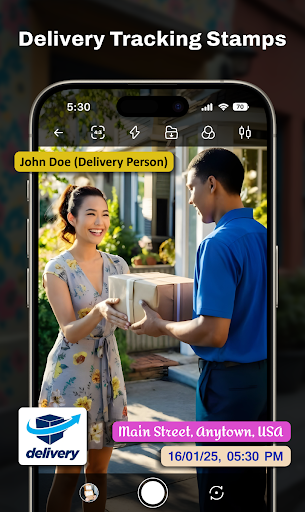 GPS Date & Time Stamp Camera ekran görüntüsü