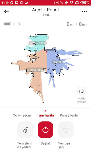 Robot Süpürge ekran görüntüsü