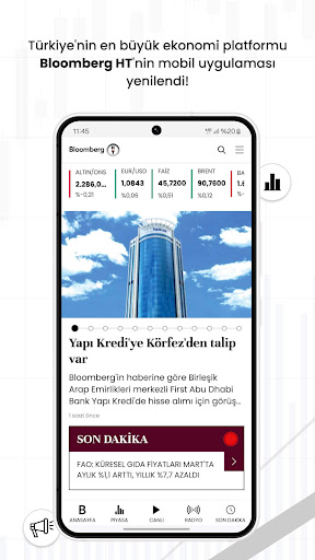 Bloomberg HT ekran görüntüsü