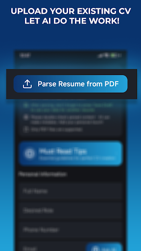Rezume: AI Resume Builder, CV ekran görüntüsü