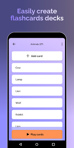 Essential Flashcards Learning ekran görüntüsü