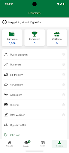 MAROLL ÇİĞ KÖFTE ekran görüntüsü