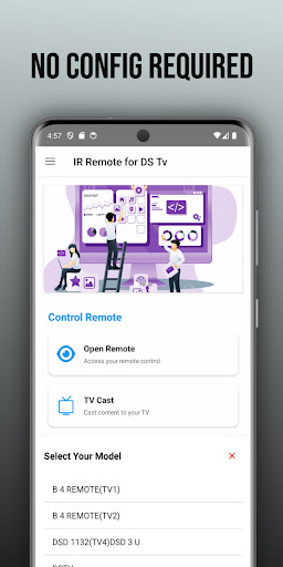 Remote for Ds tv ekran görüntüsü