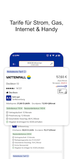CHECK24 Vergleiche ekran görüntüsü