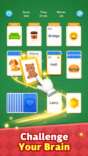 Spider Solitaire: Word Games ekran görüntüsü