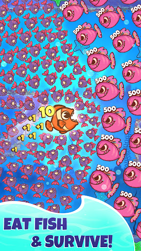 Fish Eat Fish: Go Feed to Grow ekran görüntüsü