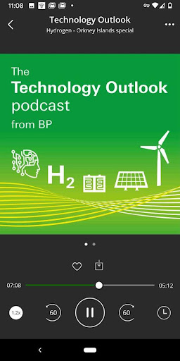 BP Podcasts ekran görüntüsü