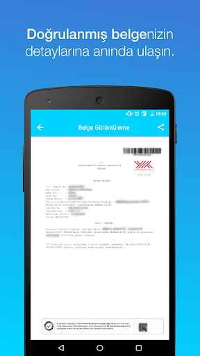e-Devlet Belge Doğrulama ekran görüntüsü