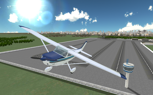 Airplane Simulator Pilot 3D ekran görüntüsü