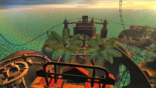 VR Roller Coaster Sunset ekran görüntüsü