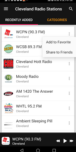 Cleveland Radio Stations - USA ekran görüntüsü