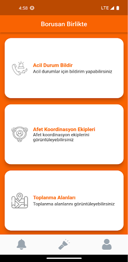 Afet Koordinasyon ekran görüntüsü