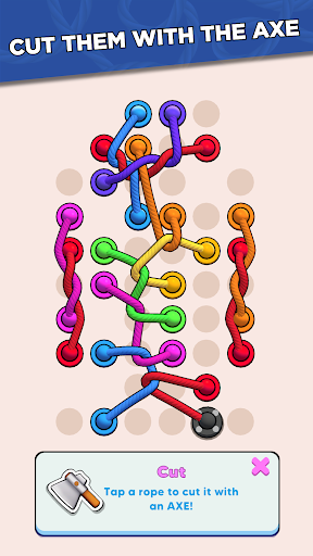 Twisted Ropes: Untangle 3D ekran görüntüsü