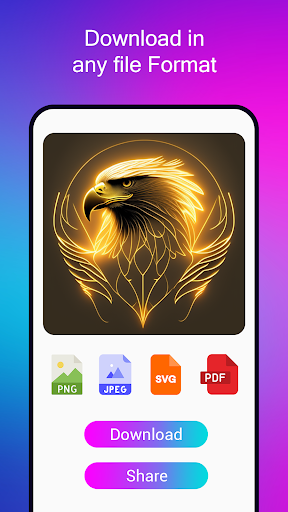 Logo tasarımı AI Logo maker ekran görüntüsü