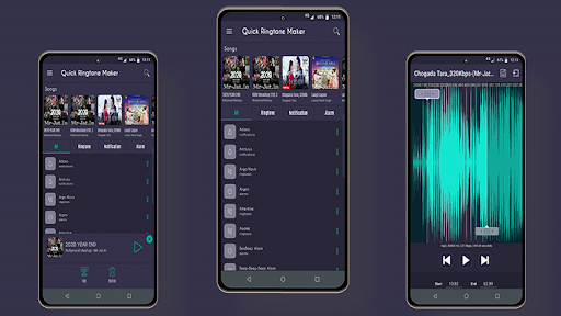 Quick Ringtone Maker - Cut MP3 ekran görüntüsü