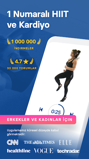 HIIT & Cardio Workout ekran görüntüsü