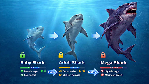I Am Shark Simulator Game ekran görüntüsü