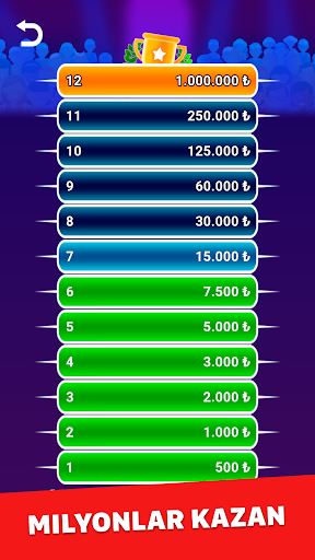 Milyoner 2026: Quiz & IQ Testi ekran görüntüsü