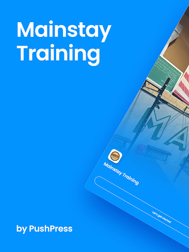 Mainstay Training ekran görüntüsü