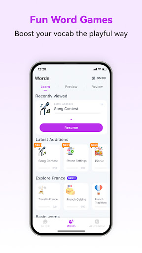 French Ai - Learn French Fast ekran görüntüsü