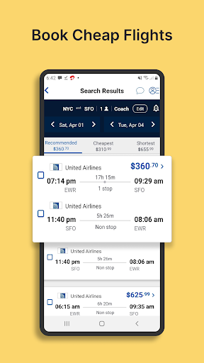 OneTravel: Flights Hotels Cars ekran görüntüsü