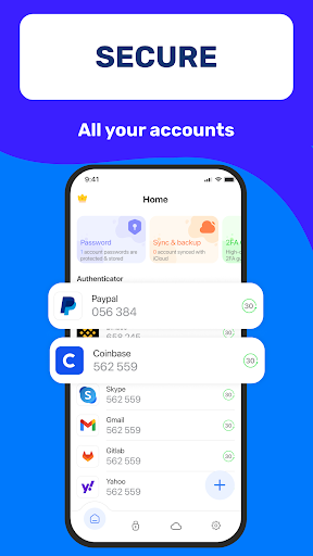 Authenticator App ekran görüntüsü