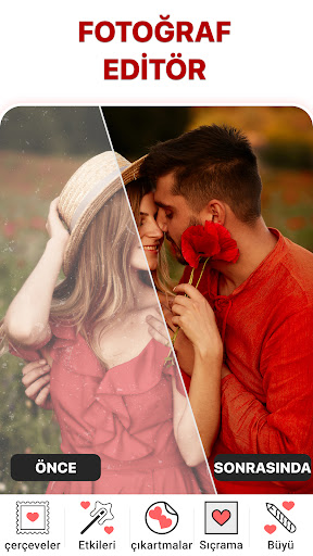 Sevgi Kolajı - Foto Editörü ekran görüntüsü