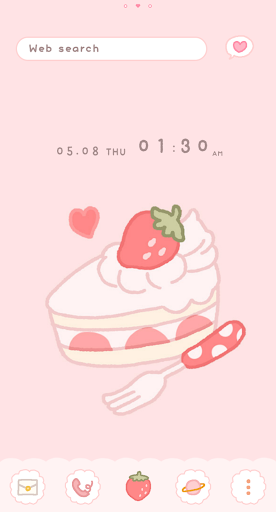 Strawberry Shortcake Theme ekran görüntüsü