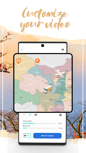 TravelRoute: My Journey Boast ekran görüntüsü