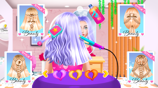 Fashion Girl: Dressup & Hair ekran görüntüsü