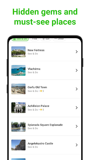 Corfu Tour Guide:SmartGuide ekran görüntüsü