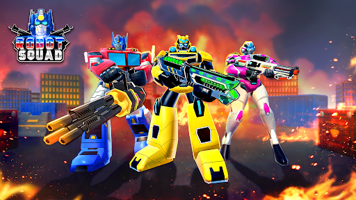 Robot Squad: 3D Shooting Game ekran görüntüsü