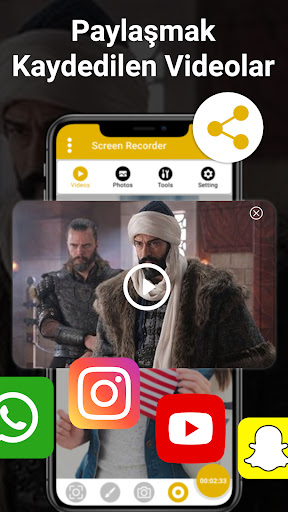 Ekran Kaydedici | Video Kayıt ekran görüntüsü