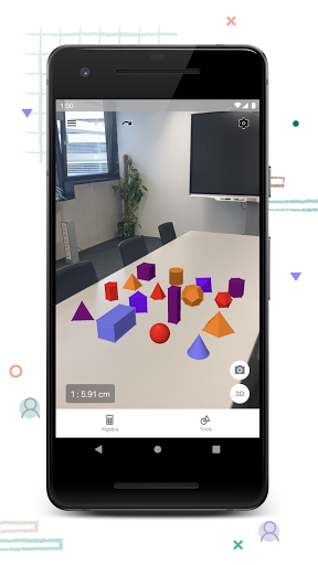 GeoGebra 3D Hesap Makinesi ekran görüntüsü