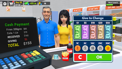 Pizza Shop Simulator 3D ekran görüntüsü