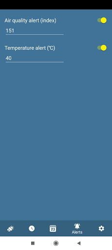 Weather Alerts ekran görüntüsü