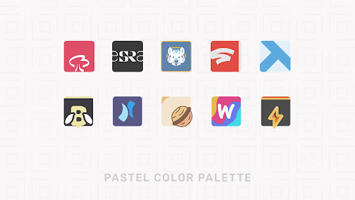 Squared - Square Icon Pack ekran görüntüsü