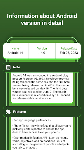 Latest Versions Update Info ekran görüntüsü