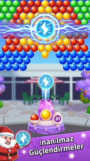 Noel Oyunları - Bubble Shooter ekran görüntüsü