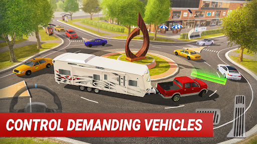Roundabout 2: City Driving Sim ekran görüntüsü