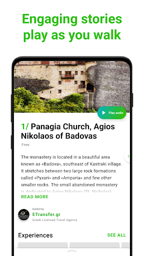 Meteora Tour Guide:SmartGuide ekran görüntüsü