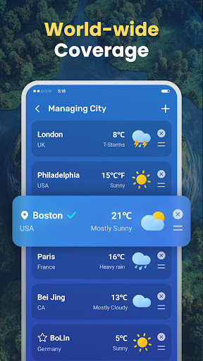 Weather Forecast - Live Alerts ekran görüntüsü